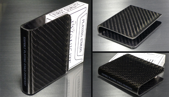 Solid Carbon Fiber Card Clip! Only 50 Available! PSTPD WORLDWIDE!